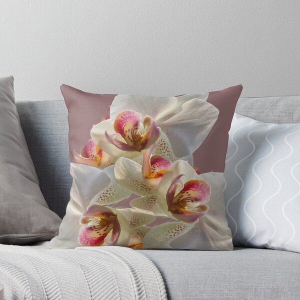 Item preview, Orchids on Dusky Rose designed and sold by jalfc46.