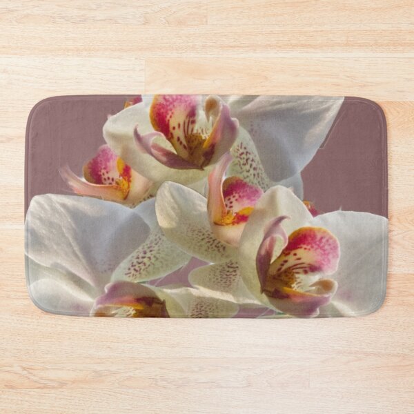 Item preview, Orchids on Dusky Rose designed and sold by jalfc46.