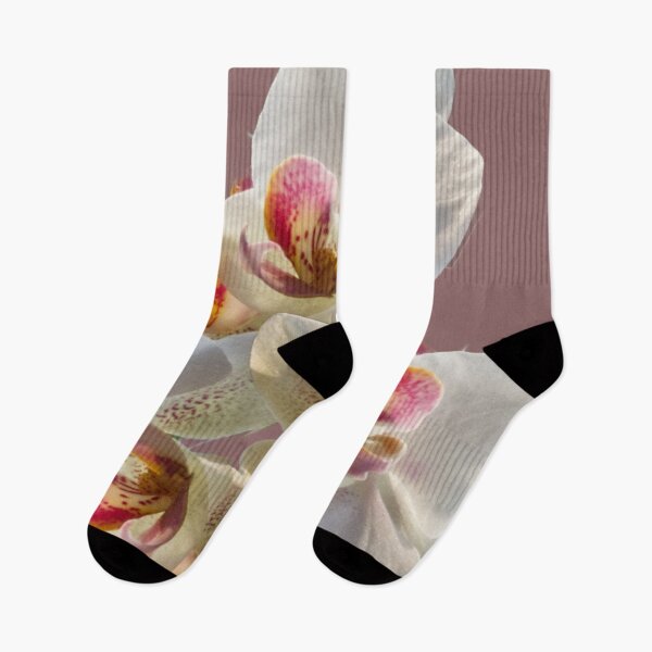Item preview, Orchids on Dusky Rose designed and sold by jalfc46.