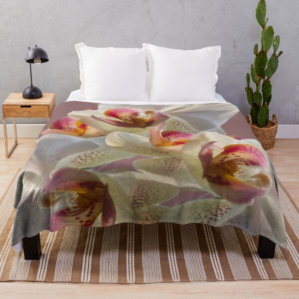 Item preview, Orchids on Dusky Rose designed and sold by jalfc46.