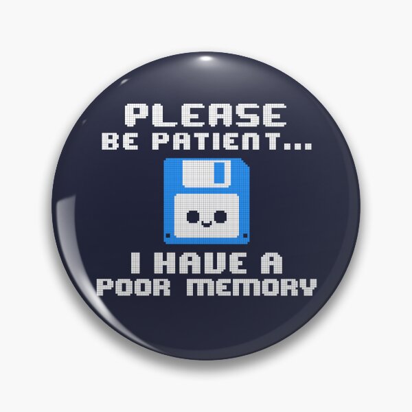 Item preview, Floppy disc poor memory  designed and sold by NemiMakeit.