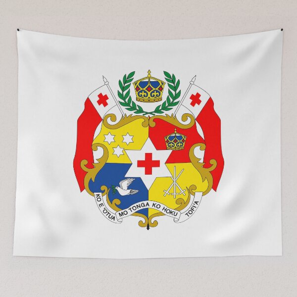 Item preview, Coat of arms of Tonga designed and sold by Beluga Cat.