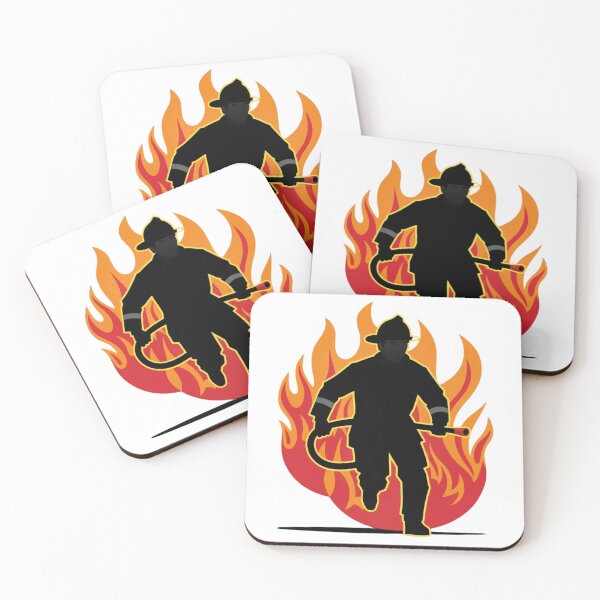 Item preview, Firefighter Epic Silhouette designed and sold by mancikart.