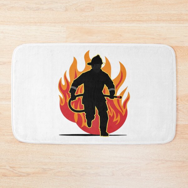Item preview, Firefighter Epic Silhouette designed and sold by mancikart.