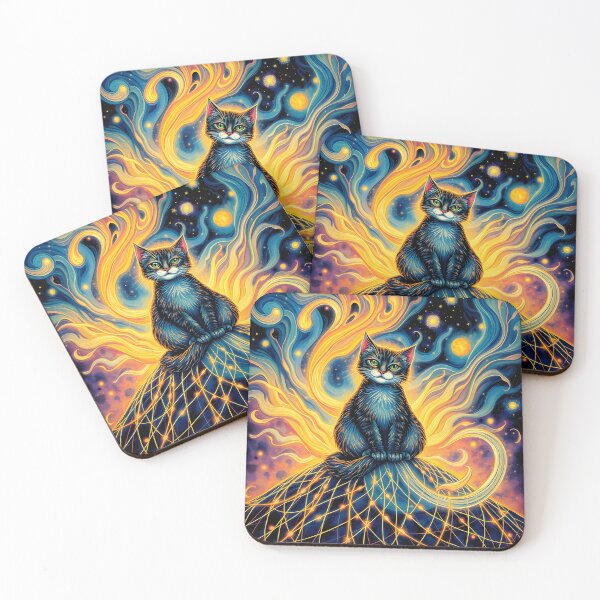 Item preview, Celestial Magic Cat designed and sold by mrbribe.
