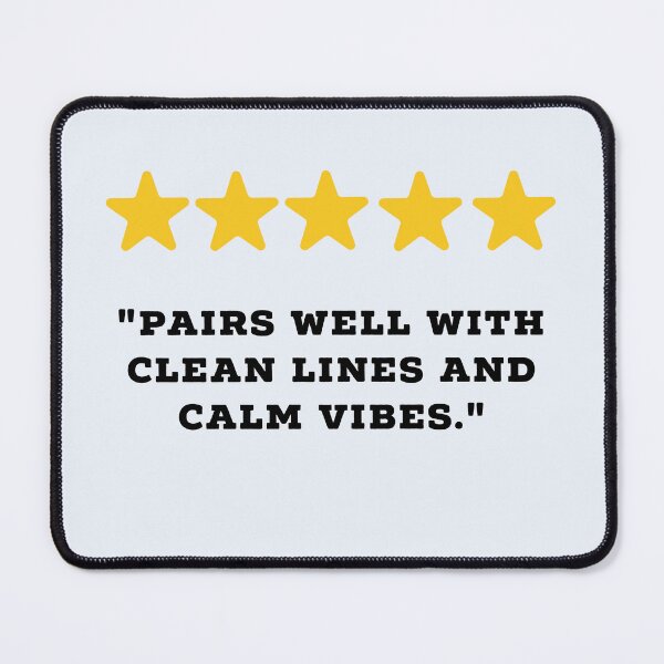 Item preview, Aesthetic Lover Reviews Funny 5 Star Review #2 designed and sold by Jollys-ArtShop.