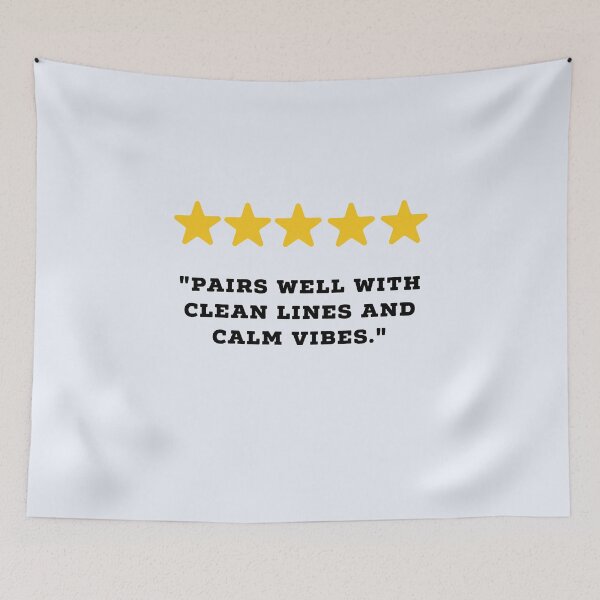 Item preview, Aesthetic Lover Reviews Funny 5 Star Review #2 designed and sold by Jollys-ArtShop.
