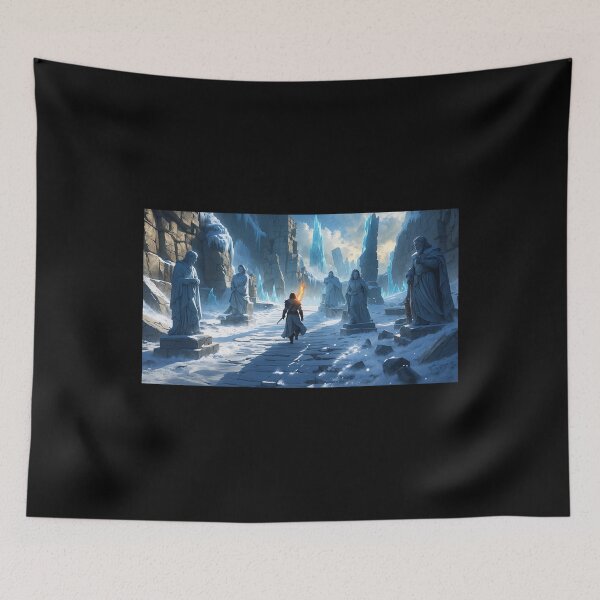 Item preview, Frozen Bridge to Forgotten Kingdom: Fiery Reflection designed and sold by Astraliscape.