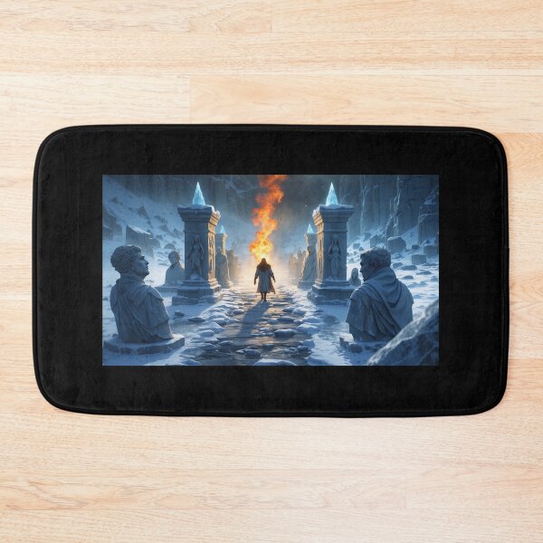 Item preview, Icy Path to Ruined Kingdom: Fiery Soul Unveiled designed and sold by Astraliscape.