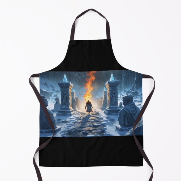 Item preview, Icy Path to Ruined Kingdom: Fiery Soul Unveiled designed and sold by Astraliscape.