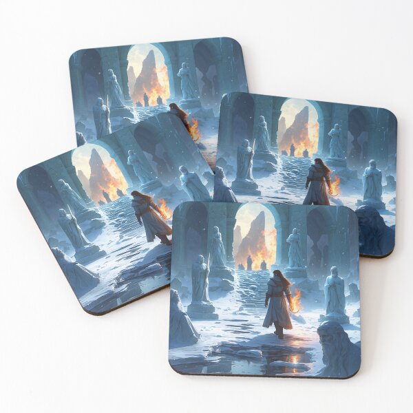 Item preview, Fiery Glow on Frozen Bridge: Echoes of History designed and sold by Astraliscape.