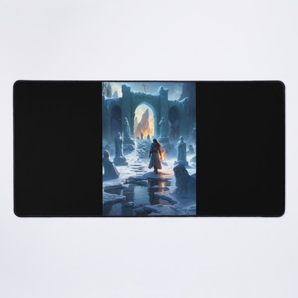 Item preview, Fiery Glow on Frozen Bridge: Echoes of History designed and sold by Astraliscape.