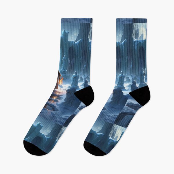 Item preview, Fiery Glow on Frozen Bridge: Echoes of History designed and sold by Astraliscape.