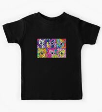 Friends in a Stained Glass Window Kids Tee