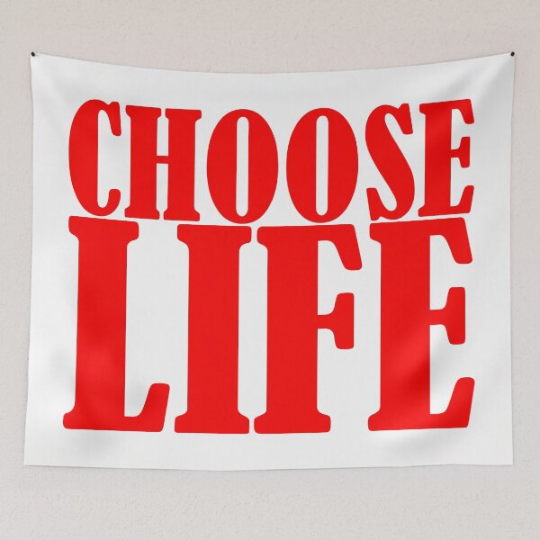 Item preview, Choose Life Motto designed and sold by ArtVectorXO.