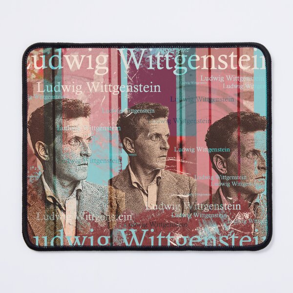Item preview,  of language and awareness. His philosophical legacy was entered on the list of world document heritage.
The design by Mallybeau mauswohn shows an aesthetic collage with a portrait of the philosopher Ludwig Wittgenstein.
A wonderful work of art for all  designed and sold by Mauswohn.