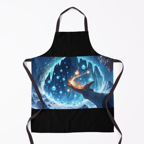 Item preview, Shattered Ice Reveals Cavern of Frozen Celestial Magic designed and sold by Astraliscape.