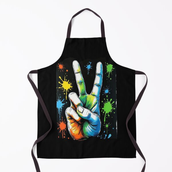 Item preview, Paint Splash Peace Sign Design #1424 designed and sold by topzmart.