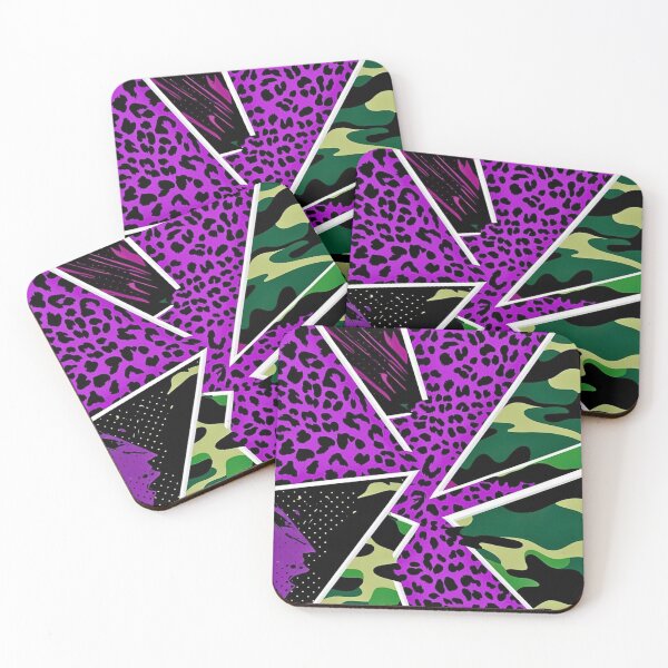 Item preview, Striking Purple Leopard Print Camouflage Art Infused with Flecktarn, Marine, and Bold Fusion Elements designed and sold by CamouflageLab.