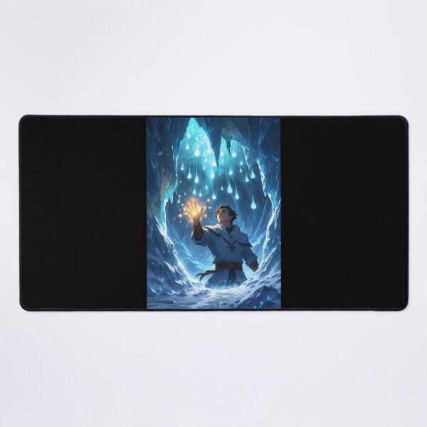 Item preview, Mystical Ice Shard Unveils Cavern of Eternal Luminescence designed and sold by Astraliscape.
