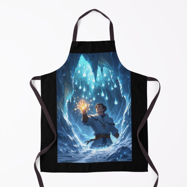 Item preview, Mystical Ice Shard Unveils Cavern of Eternal Luminescence designed and sold by Astraliscape.