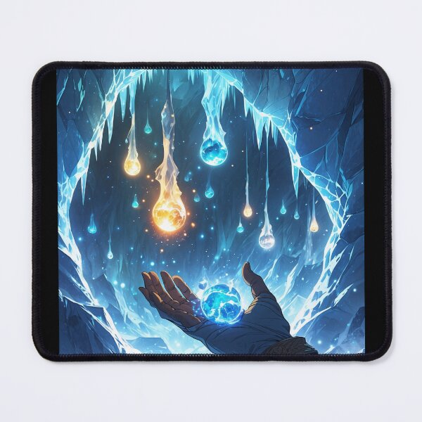 Item preview, Frozen Veil Shatters, Revealing a Luminous Magic Realm designed and sold by Astraliscape.