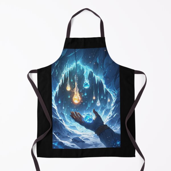 Item preview, Frozen Veil Shatters, Revealing a Luminous Magic Realm designed and sold by Astraliscape.