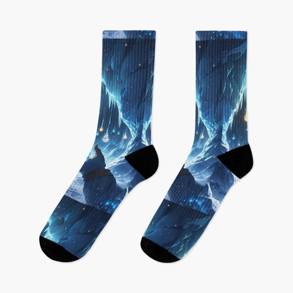Item preview, Frozen Veil Shatters, Revealing a Luminous Magic Realm designed and sold by Astraliscape.