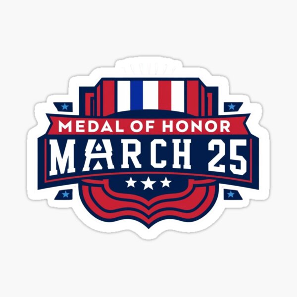 Item preview, Medal of honor day march 25 great t-shirt patriot veterans soldier designed and sold by HannaStudio.