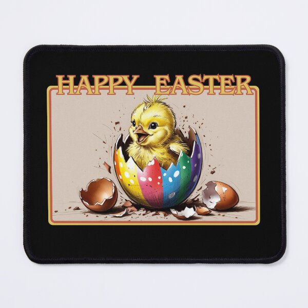 Item preview, Happy Easter Easter chicken Flowers designed and sold by Design_Your_Day.