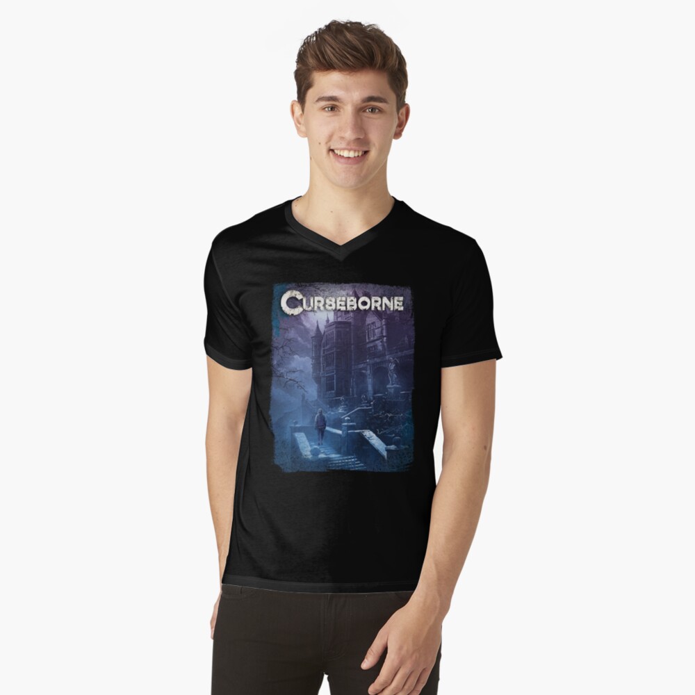 Item preview, V-Neck T-Shirt designed and sold by TheOnyxPath.