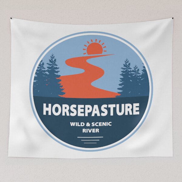 Item preview, Horsepasture Wild And Scenic River North Carolina designed and sold by Esskay Designs.