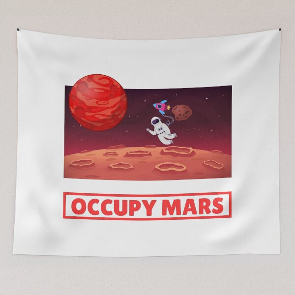 Item preview, Occupy Mars designed and sold by HeeShirt.