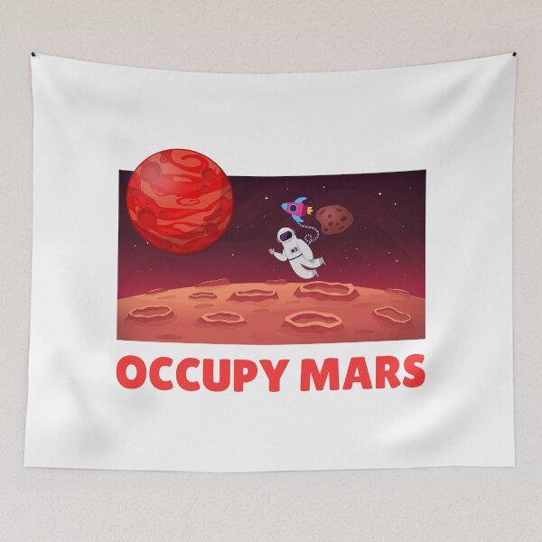 Item preview, Occupy Mars designed and sold by HeeShirt.