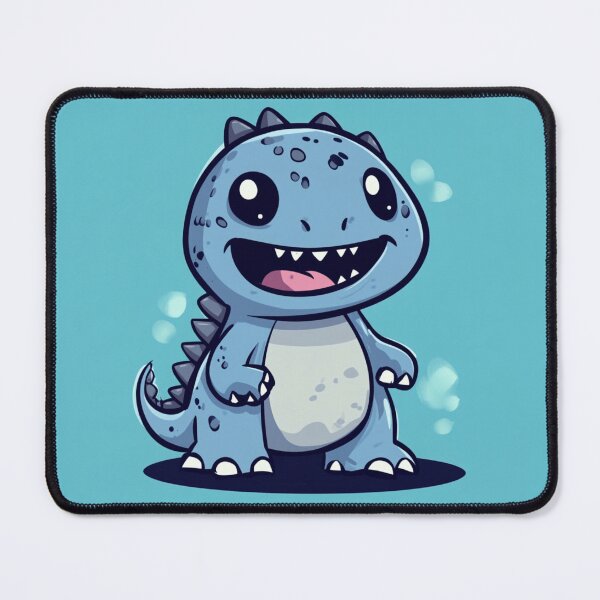 Item preview, Cute Blue Baby Dinosaur designed and sold by AP43-STUDIO.