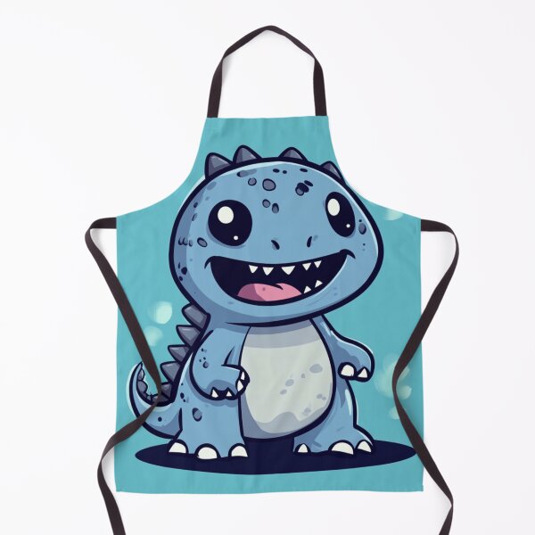 Item preview, Cute Blue Baby Dinosaur designed and sold by AP43-STUDIO.
