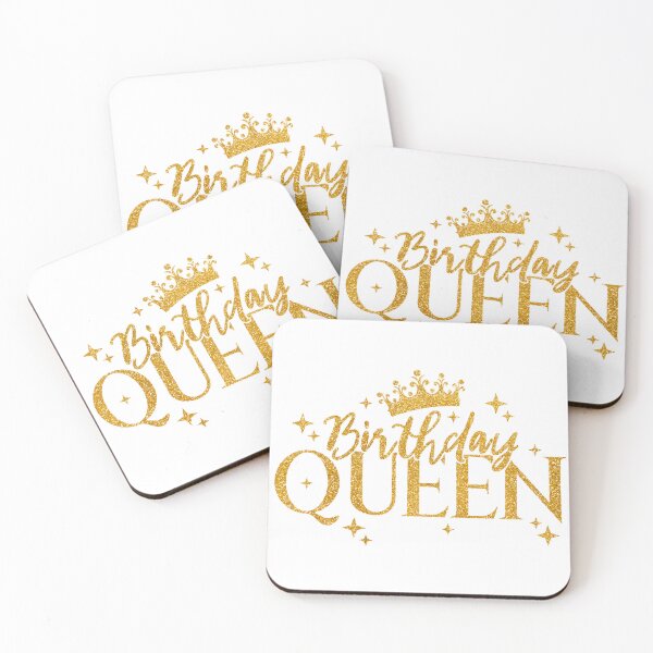 Item preview, Birthday Queen Gold Glitter Crown designed and sold by DXINERZ.