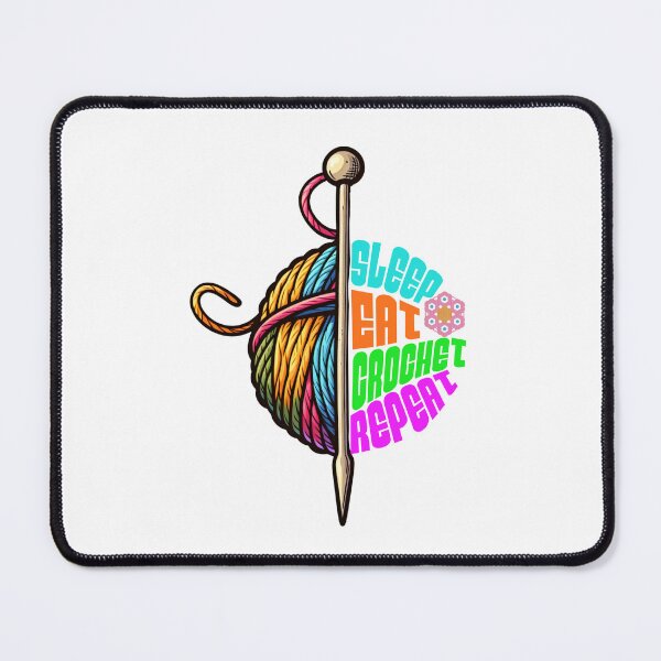 Item preview, Fun Crochet Life, Sleep Eat Crochet Repeat designed and sold by Bliss Find And Design.