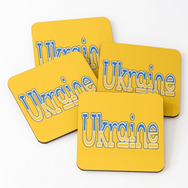 Item preview, Ukraine Font with Ukrainian Flag designed and sold by Havocgirl.