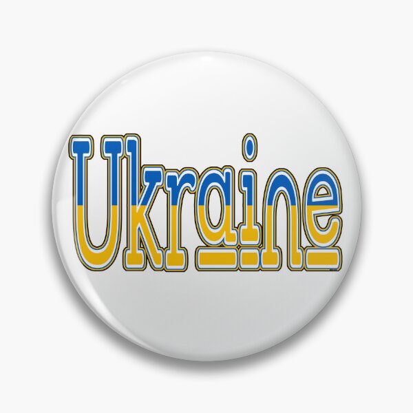 Item preview, Ukraine Font with Ukrainian Flag designed and sold by Havocgirl.