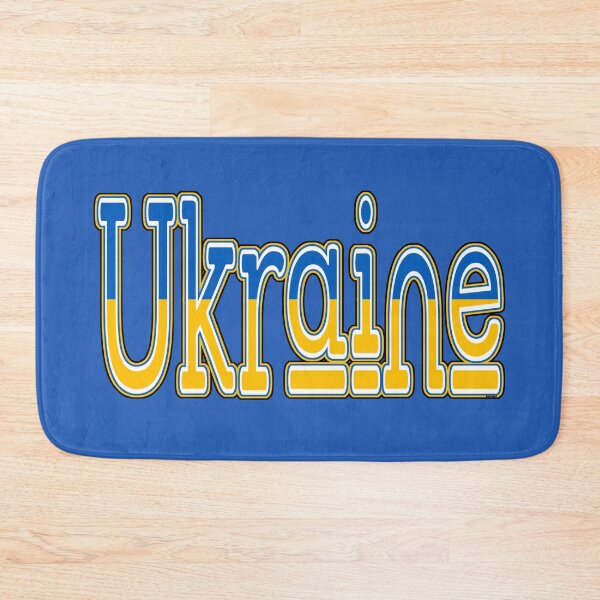 Item preview, Ukraine Font with Ukrainian Flag designed and sold by Havocgirl.