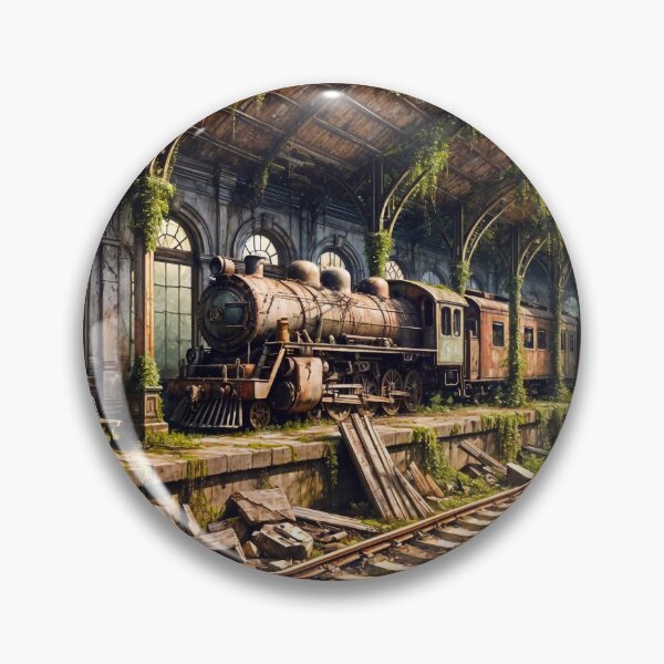 Item preview, Old Steam Railroad designed and sold by M-Y-A-R-T-.