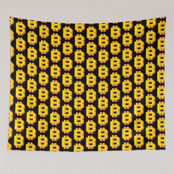 Item preview, Bitcoin Logo 8-Bit designed and sold by CyberRex.