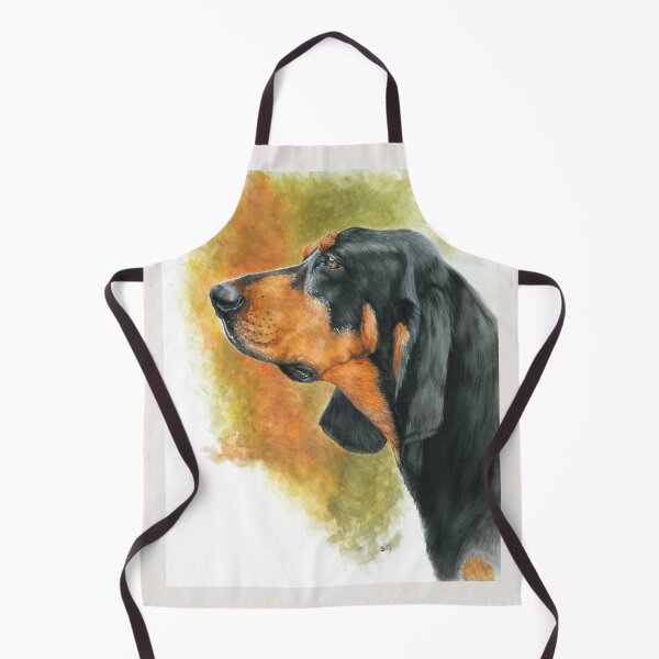 Item preview, Black & Tan Coonhound in Color designed and sold by BarbBarcikKeith.