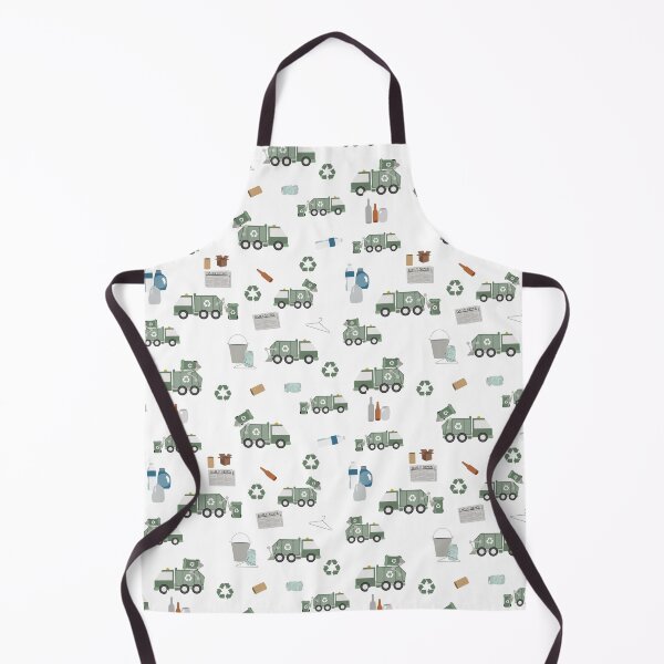 Item preview, Cute Green Recycling Truck Kids Vehicles designed and sold by idovedesign.