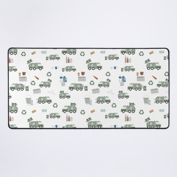 Item preview, Cute Green Recycling Truck Kids Vehicles  designed and sold by idovedesign.