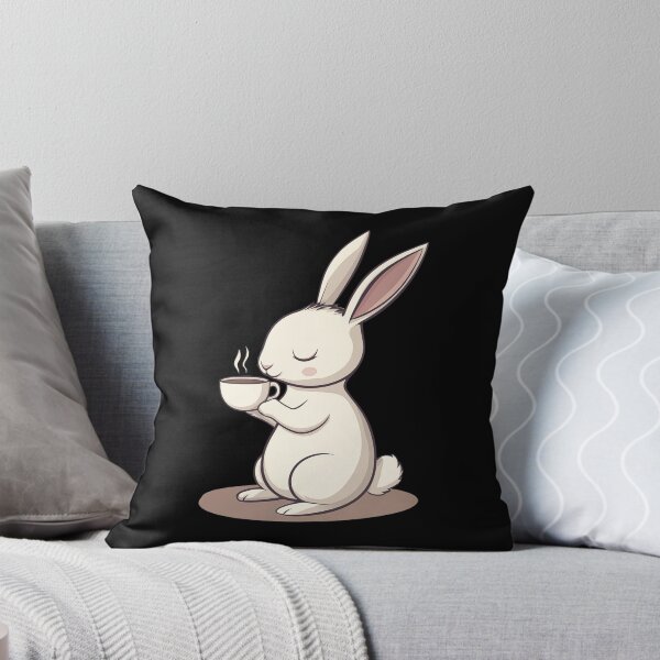 Item preview, Peaceful Rabbit Sipping From A Cup designed and sold by FWLKIT.