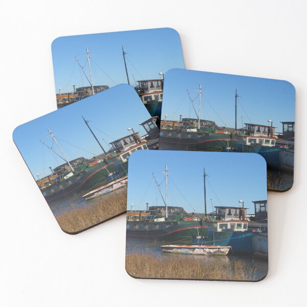 Item preview, Houseboats, Pin Mill, Suffolk designed and sold by wiggyofipswich.