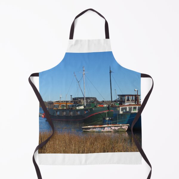 Item preview, Houseboats, Pin Mill, Suffolk designed and sold by wiggyofipswich.
