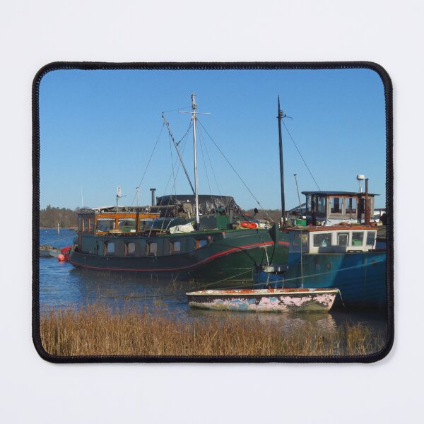 Item preview, Houseboats, Pin Mill, Suffolk designed and sold by wiggyofipswich.